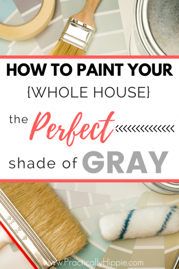 Find the Perfect Shade of Gray Paint - Rooted Childhood