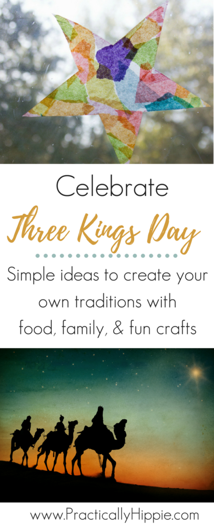 Celebrate Three Kings Day Jan. 6 with simple family traditions. Find out the history behind the holiday, traditional foods to eat, and fun kids' crafts.