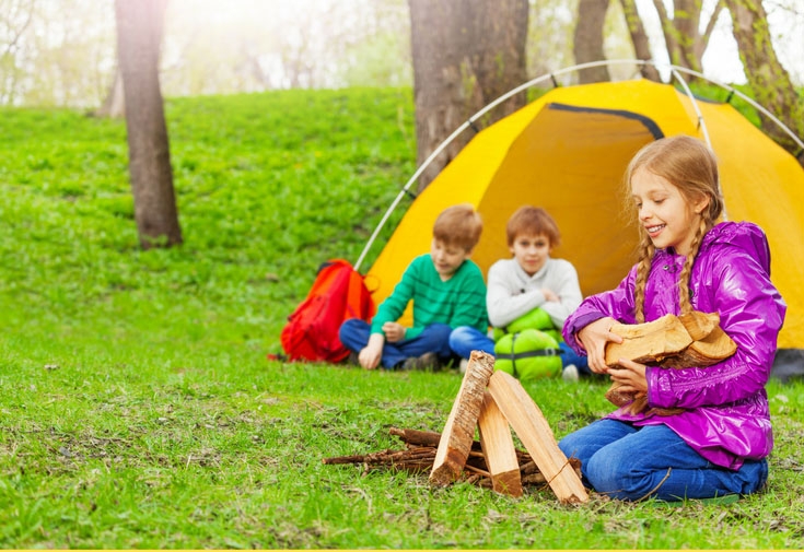 Camping With Kids + Free Printable {56 No-Prep Outdoor Activities For ...