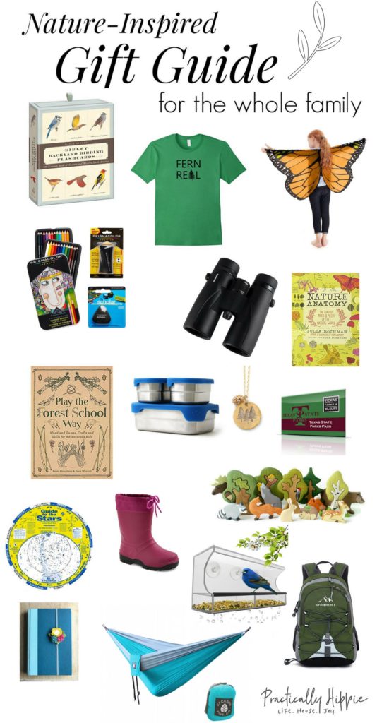 Nature-inspired gifts for the Whole Family | www.PracticallyHippie.com