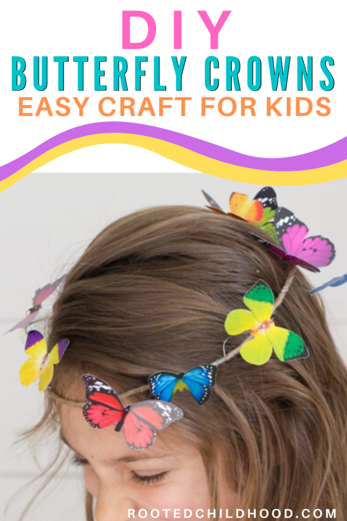 DIY Butterfly crowns