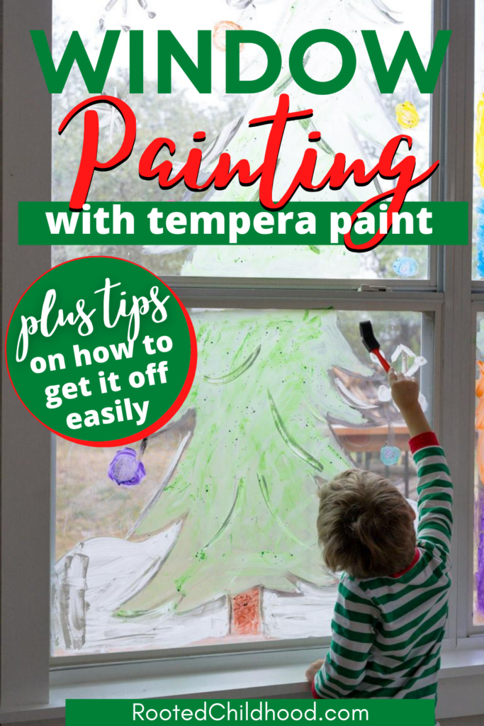 Window Painting for Kids 