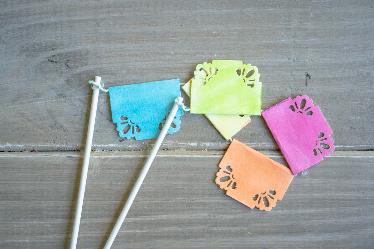 DIY papel picado banner