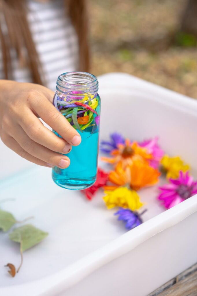 Flower Potion Sensory Play