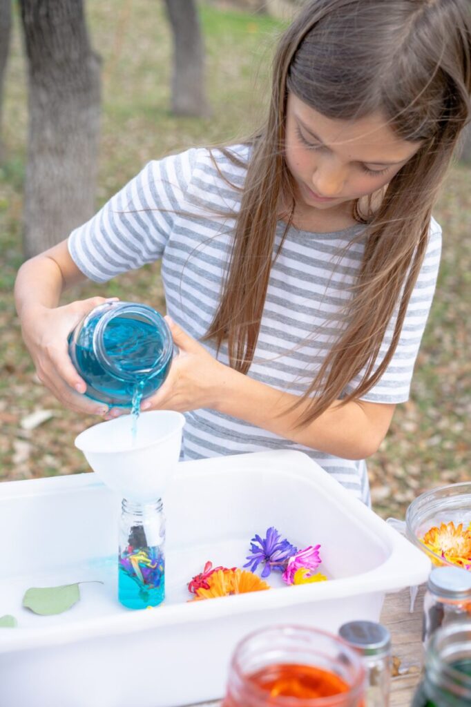 Flower Potion Sensory Play