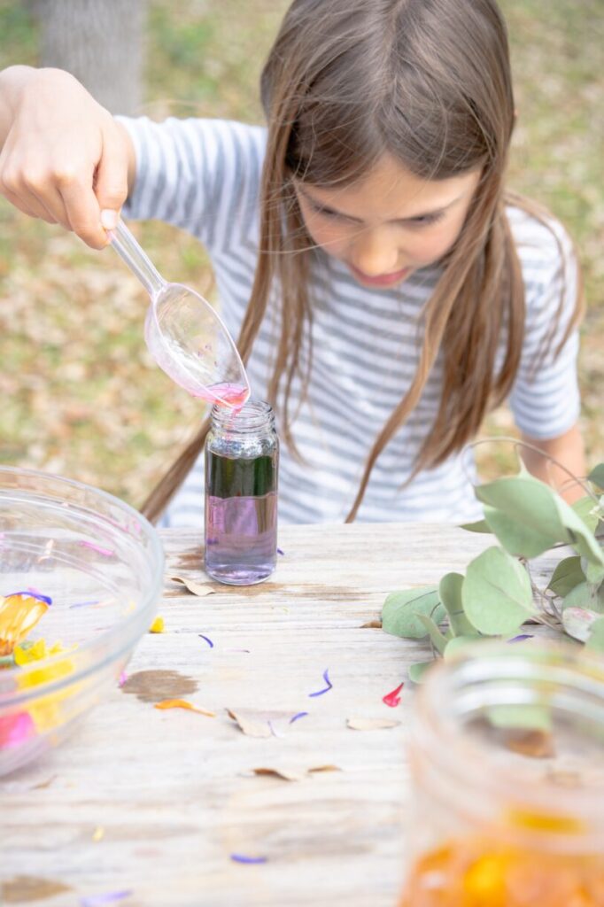 Flower Potion Sensory Play