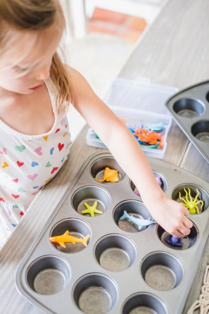 ice cube sensory play