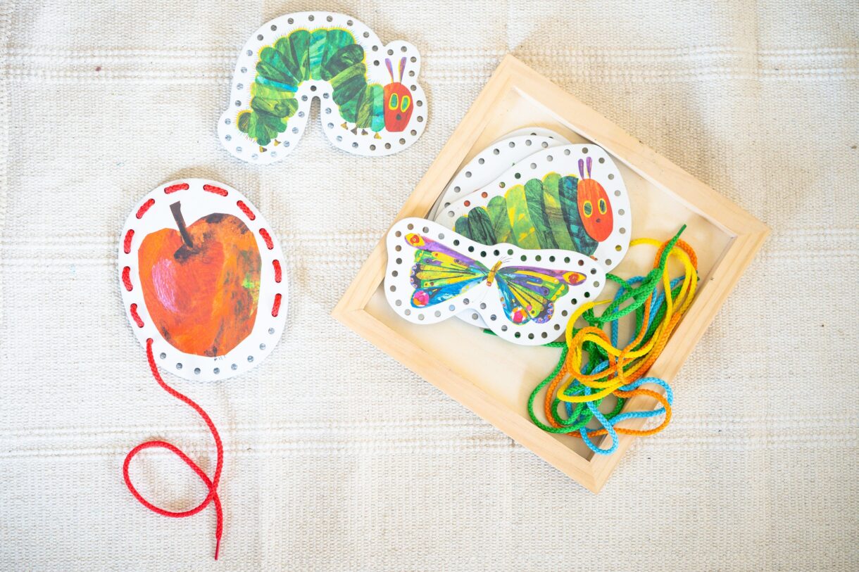 How to Use Lacing Cards {plus a free printable template!} - Rooted