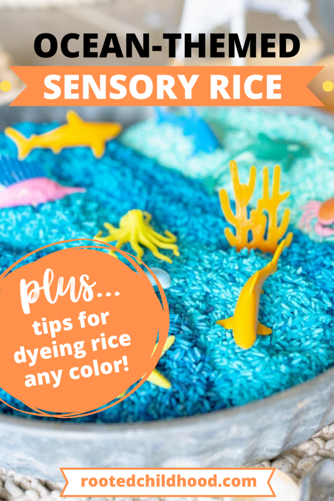 Ocean sensory play